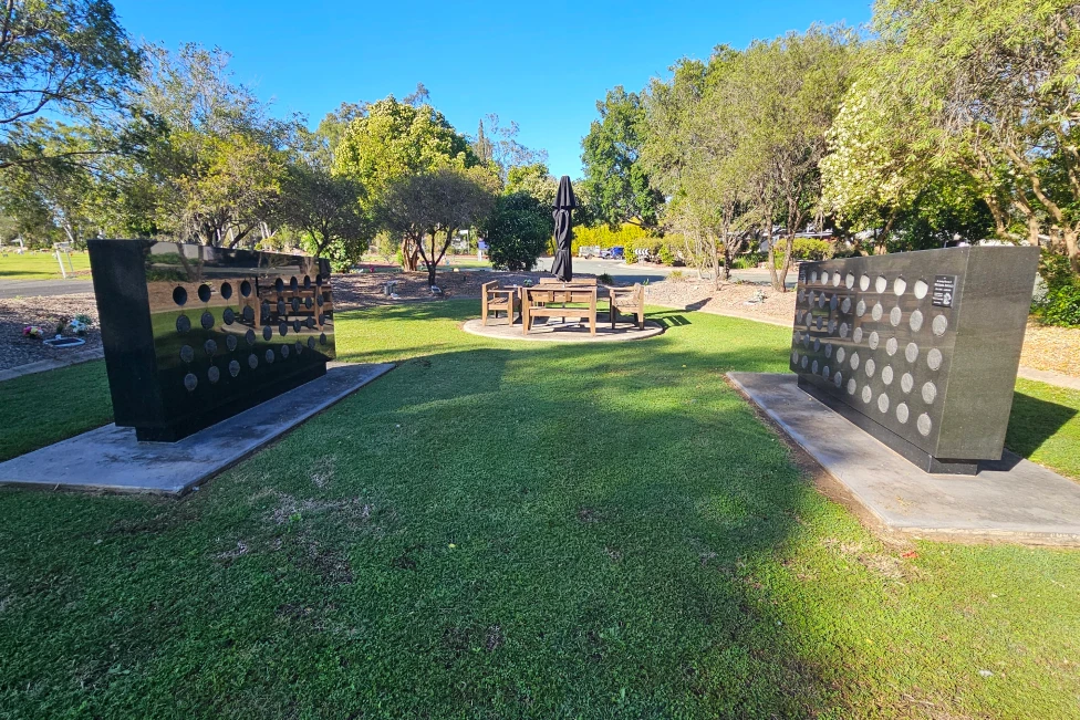 Granite Columbarium Niche Walls